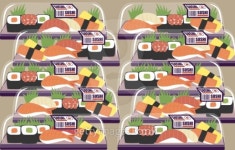 Supermarket Sushi 이미지 (93148749) - 게티이미지뱅크 Supermarket Sushi