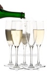 포도농장직거래탱글플룻 | pouring champagne into flute 이미지 (146815481) - 게티이미지뱅크 pouring champagne into flute