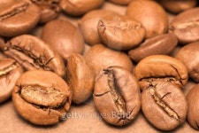 Roasted black coffee beans 이미지 (153725485) - 게티이미지뱅크 Roasted black coffee beans