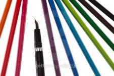 Raw of pencils and pen 이미지 (153494107) - 게티이미지뱅크 Raw of pencils and pen