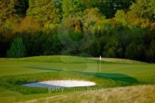 Idyllic Golf Course Hole Scene 이미지 (177493842) - 게티이미지뱅크 Idyllic Golf Course Hole Scene