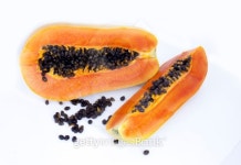 파파프루츠(Papa Fruits) | whole papaya fruits on white background 이미지 (178118010) - 게티이미지뱅크 whole papaya fruits on white background