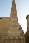 Luxor temple left obelist at entrance 이미지 (463113455) - 게티이미지뱅크 Luxor temple left obelist at entrance