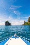 boat in a picture with tropical island, Krabi, Thailand, Asia 이미지 (522676769) - 게티이미지뱅크 boat in a picture with...