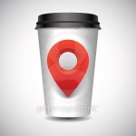 포인테 커피(Po!nte Coffee) | coffee-cup-point 이미지 (500568366) - 게티이미지뱅크 coffee-cup-point