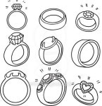 vector set of wedding ring 이미지 (501335476) - 게티이미지뱅크 vector set of wedding ring