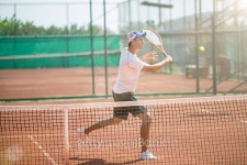 Young man playing tennis 이미지 (489116948) - 게티이미지뱅크 Young man playing tennis