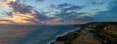 Strand Beach in Dana Point at sunset 이미지 (488082920) - 게티이미지뱅크 Strand Beach in Dana Point at sunset
