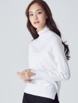 유안침장 | SSF SHOP - 삼성물산 패션부문 온라인 공식몰 블랙 베이직 슬릿 터틀넥 니트