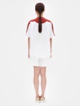SSF SHOP - 삼성물산 패션부문 온라인 공식몰 Jersey Volume Half Sleeve Top - Brick