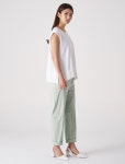 KUHO-Cotton Blend Slim Pants - Light Green│삼성물산 온라인몰 SSF Shop Cotton Blend Slim Pants - Light Green