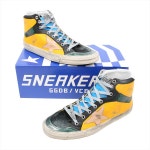 제이케이샵 당일발송 블랙라이닝 올래더 트로피컬 남성용 하이탑 Golden Goose