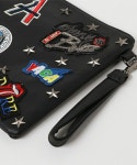 A-TRADE/A 트레이드/Wappen ClutchBag <6016168>(클러치 백)|L.H.P(L H pea)