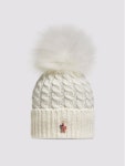 Moncler | 몽클레르 FW24 Moncler Hats White J20983B000080402A002 White 몽클레르 FW24 Moncler Hats White J20983B000080402A002 White
