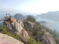 사량도 상도 지리산망봉,고동산등산