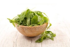 신선한 유기 arugula