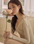 로지앤크림 rosy&cream | 로지에 롱슬리브 모노키니 - CREAM :상세정보 - HAGO(하고)