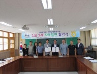 CTN - 확실하고 진실된 뉴스!-설화중학교, 배방농협과 1교 1사 자매결연 협약 설화중학교, 배방농협과 1교 1사 자매결연 협약