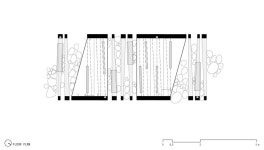 운문이용소 | noa builds swinging frames installation from wooden posts
