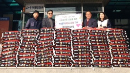 경인투데이뉴스 안산시 반월동, ㈜디에스이엔티 ‘사랑의 쌀’ 전달