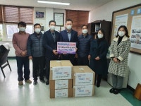 경인투데이뉴스 양평군,개군면 지역사회보장협의체, 개군초·중학교에 마스크 및 보온팩 전달