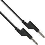 NETmate NMC-BB05B 바나나 플러그/잭 케이블 0.5m (블랙) : 강원전자 > BRANDSHOP > 와이어케이블