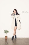 그래스하퍼 인터내셔널 | SZ BY SZ 에스지바이에스지 韩国SZ本社 SZ131B47/스탠카라 컷라인블라우스