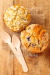 bluberry and poppy seed muffins in rustic style 이미지 (121293598) - 게티이미지뱅크 bluberry and poppy seed muffins in rustic... 