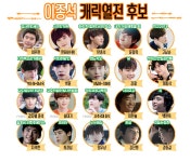 배우 - 캐릭열전 설문조사 결과발표! 쿄쿄