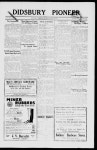Didsbury Pioneer 1932년 4월 28일 (목)  Page  1