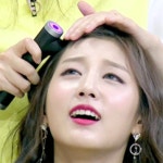 지애헤어뱅크 | 숙소에서 민소매 예인이 + 지애