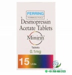 Minirin 0.2mg Tablet, 0.1 mg, Desmopressin (0.2mg) at Rs 1500/pack in Surat Minirin 0.2mg Tablet