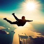 AI 이미지 생성기의 Skydiver 프롬프트