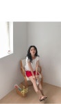 아더먼데이 포레스트 라운드 블라우스
