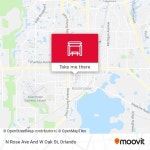 How to get to N Rose Ave And W Oak St in Kissimmee by Bus?