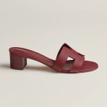 Oasis sandal - Red | Hermès USA Oasis sandal