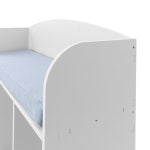 Harriet Bee Bookshelf With Reading Nook, Storage Bench With Book Rack | Wayfair