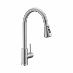 OAKLAND Single Hole 3-Mode Pull Down Sprayer Kitchen Faucet & Reviews | Wayfair
