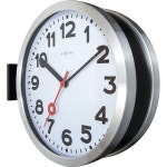 Nextime Metal Wall Clock | Wayfair Metal Wall Clock