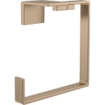 베로잡화 | 77746-SS,CZ Delta Vero Wall Mount Square Open Towel Ring Bath Hardware Accessory & Reviews | Wayfair Vero Wall Mount Square Open...