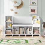 Harriet Bee Foka 31.5'' H X 54.5'' W Reading Nook | Wayfair Foka 31.5'' H X 54.5'' W Reading Nook
