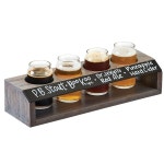 Cal-Mil Beer Taster Ashwood Display | Wayfair Beer Taster Ashwood Display