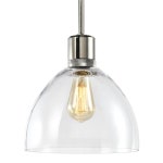 Everly Quinn Farella 1 - Light Dome Pendant | Wayfair Farella 1 - Light Dome Pendant