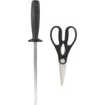 Oster Langmore 15 Piece Stainless Steel Blade Cutlery Set in Black & Reviews | Wayfair