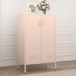 Latitude Run® Metal Accent Cabinet,metal Locker Storage Cabinet With Shelves,metal Sideboard Cabinet For Home Office,entryway...
