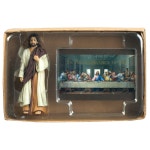 Dicksons Inc Jesus Figurine with the Last Supper Card | Wayfair