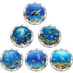 Sunside Sails Ocean World 6 - Piece Set Wall Decal | Wayfair