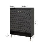 타랏타이 | Corrigan Studio® 24 Pair Shoe Storage Cabinet With Adjustable Shelves | Wayfair