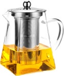 민즈샾 | Latitude Run® Glass Teapot With Infuser, Tea Infusers For Loose Tea, Small Loose Leaf Tea Pot, Heat Resistant, Ideal For Tea...