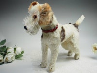 횡성디자인폭스 | 送料無料★シュタイフ★Foxy Foxterrier 35cm★フォックステリアのフォクシー★アンティーク★STEIFF...